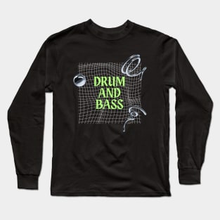 Drum And Bass DNB y2k Long Sleeve T-Shirt